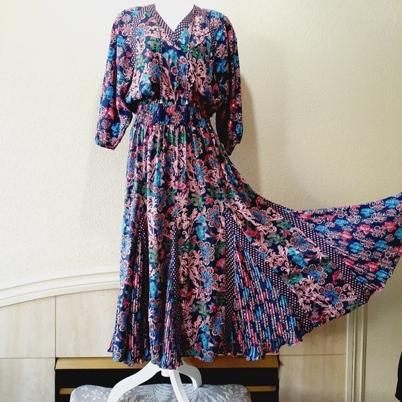 Diane Freis Original Vintage Dress - Picture 1 of 15